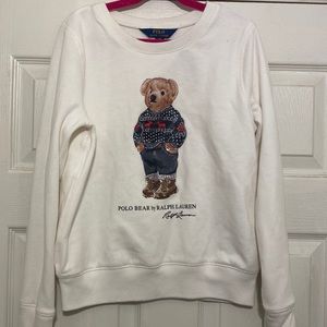 Girls polo sweater shirt